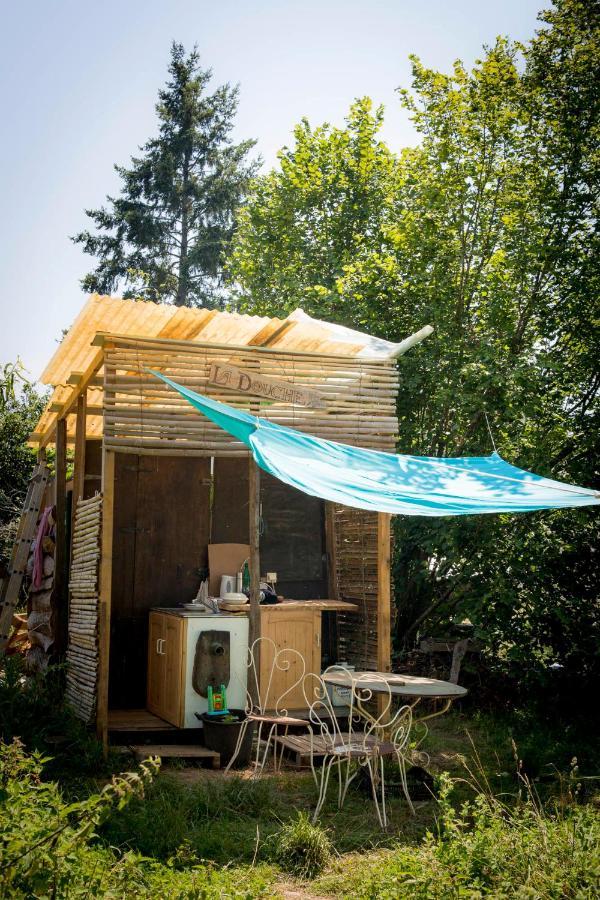 Tente En Permaculture Pirate Creysse  외부 사진